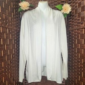 New RED  Cardigan VERY BEAUTIFUL COLOR WHITE